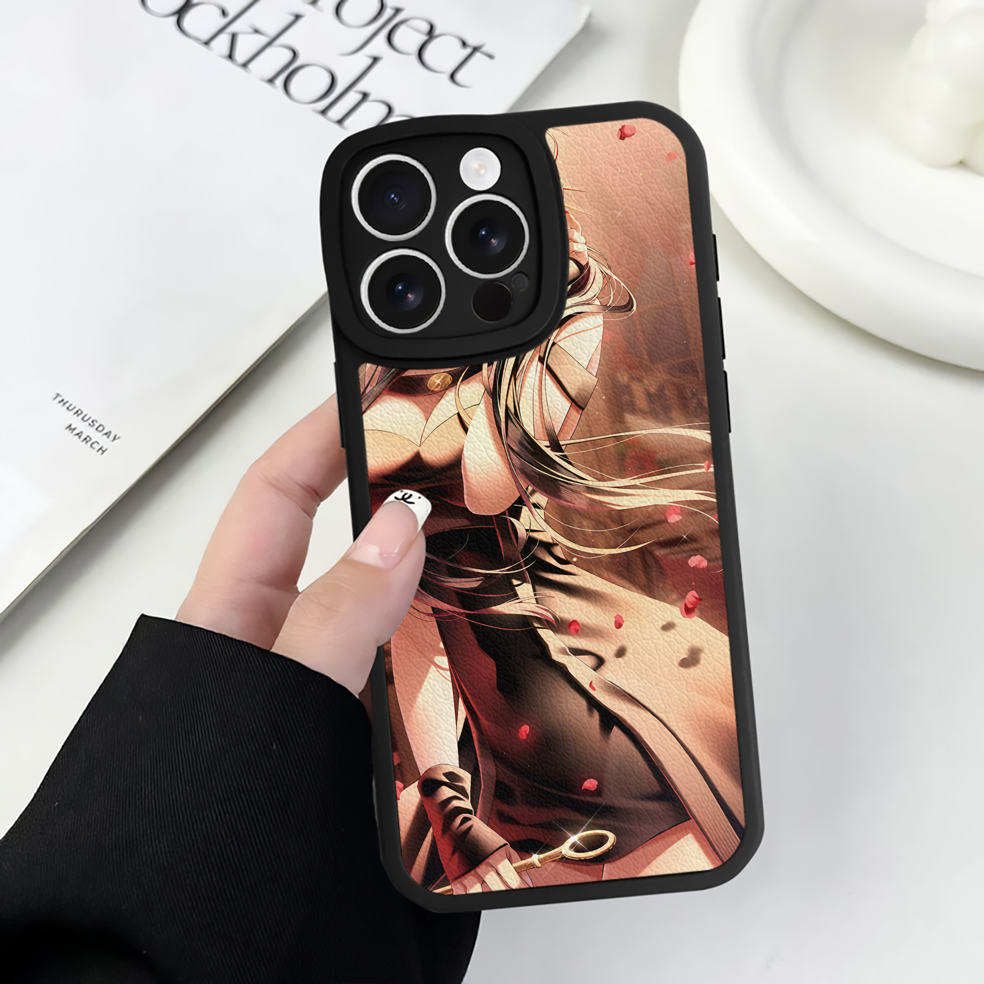 （画像用） SPY×FAMILY间谍家家酒 【iPhone 16シリーズ対応】シリコンスマホケース（レザー調） 材質：シリコン